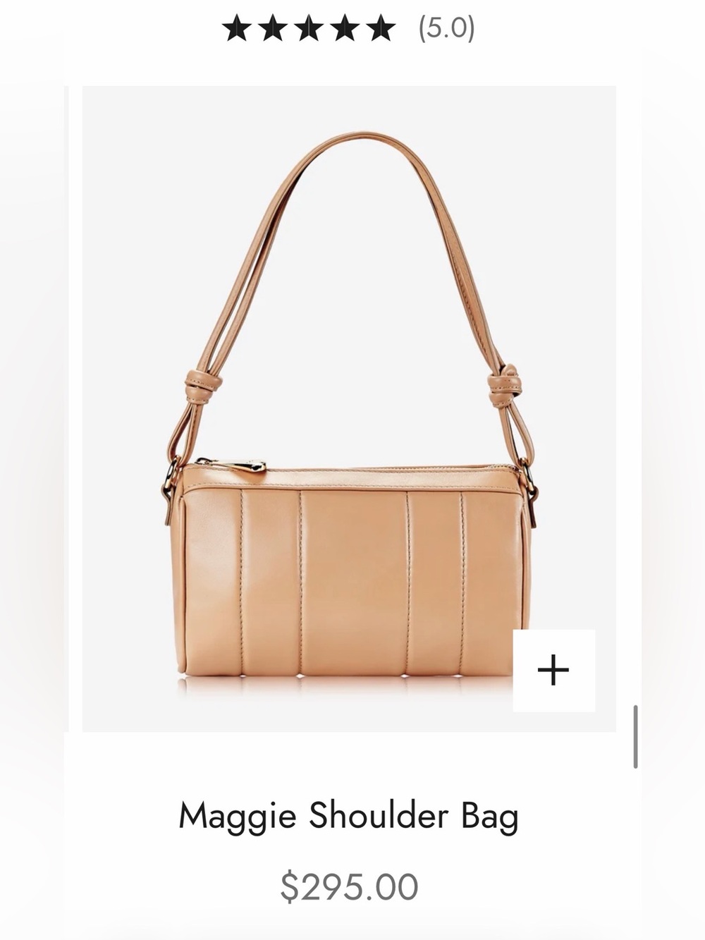 Maggie Shoulder Bag - Tan